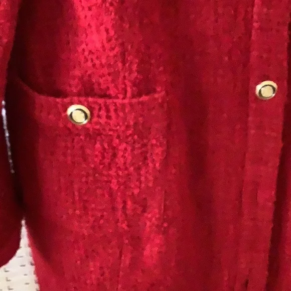 Gorgeous Red Zara Coat Dress ❤️❤️❤️❤️ - Picture 4 of 8